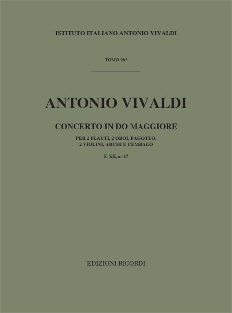 Concerti Per Strumenti Diversi, Archi E B.C.: